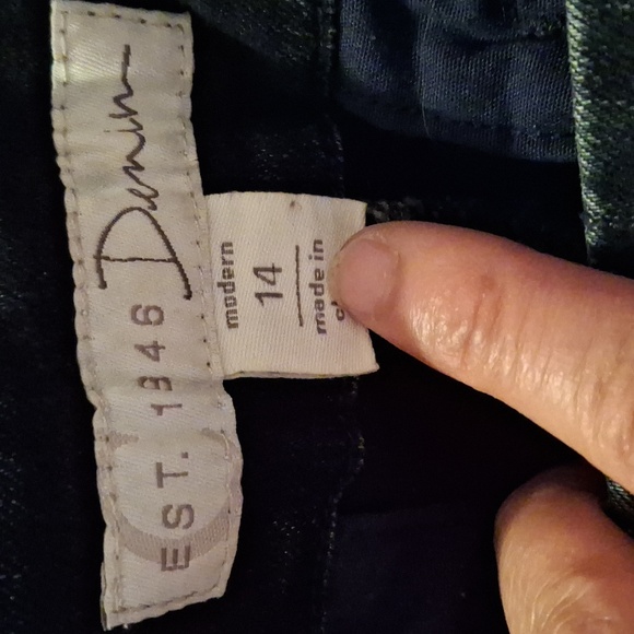Cato Low Rise Denim Jeans EUC - Picture 5 of 5